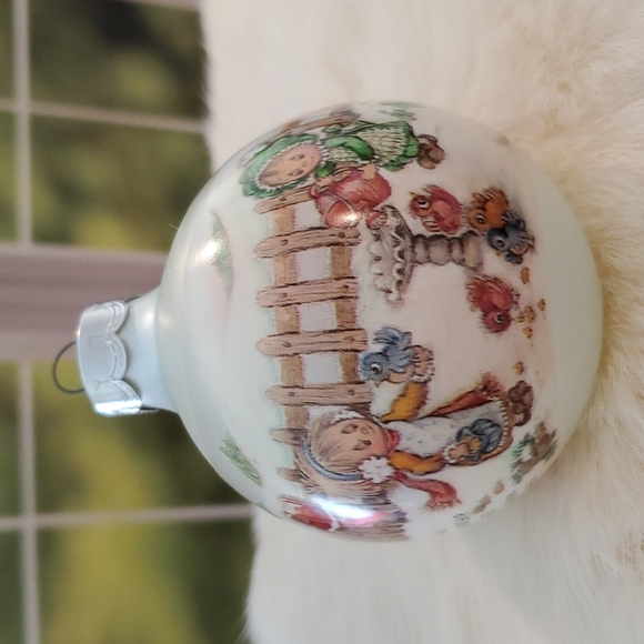 BETSEY CLARK HALLMARK 1989 Christmas ornament winter scene vintage - Picture 3 of 7